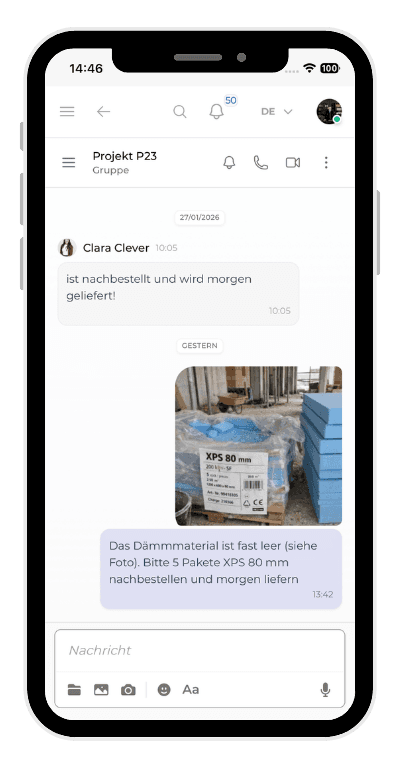 Verbesserte Chat-Übersicht in Kibi Connect