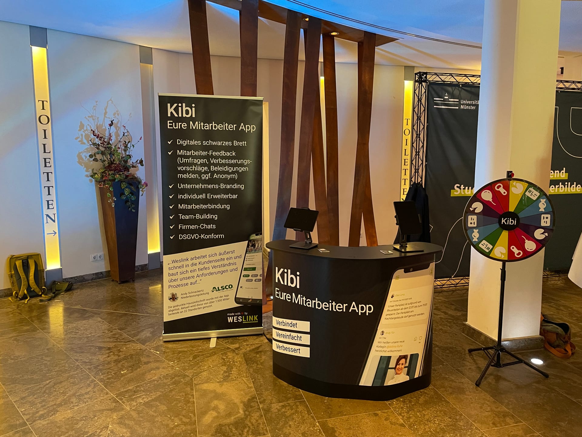 Kibi Connect beim Personalkongress in Münster